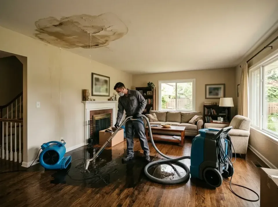 attic-pipe-burst-ceiling-drip-008 — frequently asked questions, Water Damage Restoration & Carpet Care in Mays Landing, NJ